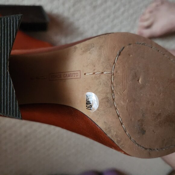 Vince Camuto Saavie Sexy Carmel Cognac Boot - Picture 3 of 3